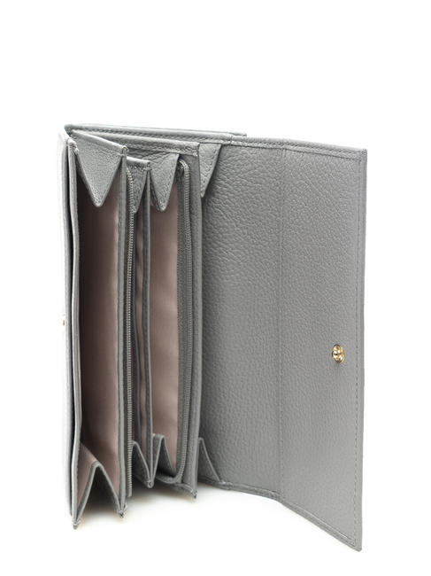  Portefeuille compact en cuir verre - Portefeuilles Femme