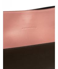 PIQUADRO Ananke Sac &agrave; bandouli&egrave;re en cuir ROSA - Sacs pour Femme - 4