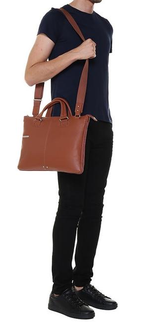 Dossier X2, port PC 13 " CUIR - Porte Documents Travail