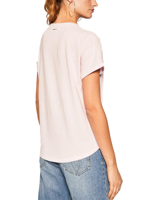  T-shirt femme SICCARI rose p&eacute;tale - T-shirt