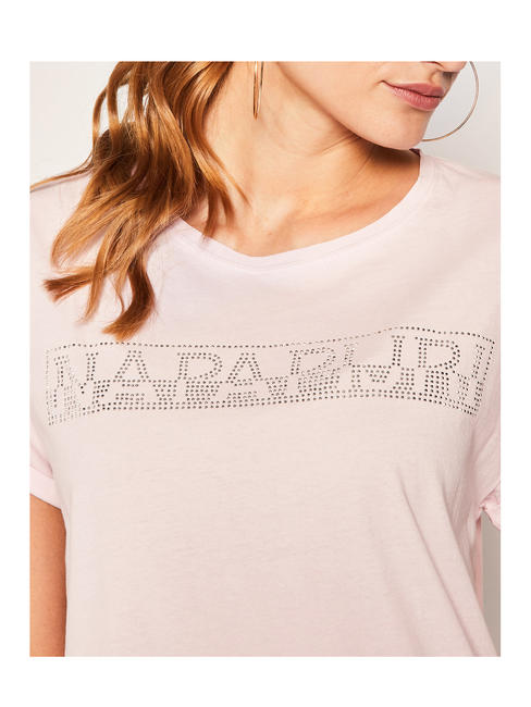  T-shirt femme SICCARI rose p&eacute;tale - T-shirt