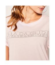 NAPAPIJRI  T-shirt femme SICCARI rose p&eacute;tale - T-shirt - 4