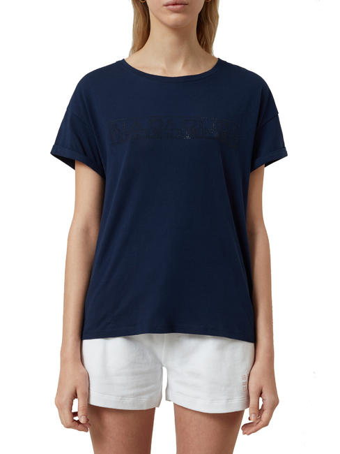  T-shirt femme SICCARI BLEU M&Eacute;DI&Eacute;VAL - T-shirt