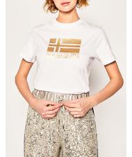 NAPAPIJRI Napapijri SHYAMOLI T-shirt femme BRIGHT WHITE 002 - T-shirt - 2