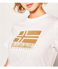 NAPAPIJRI Napapijri SHYAMOLI T-shirt femme BRIGHT WHITE 002 - T-shirt - 3