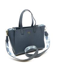 YNOT  BREEZE Shoppin Bag &agrave; la main, avec bandouli&egrave;re bleu - Sacs pour Femme - 2