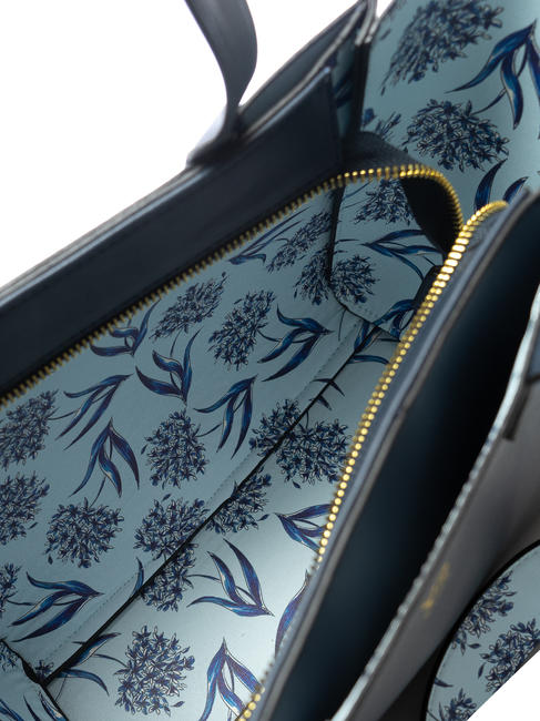  BREEZE Shoppin Bag &agrave; la main, avec bandouli&egrave;re bleu - Sacs pour Femme
