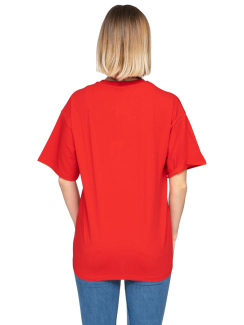  T-shirt avec imprim&eacute; ROUGE - T-shirt