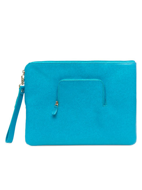 CAMPIONARIO - CRAYON CRAYON Pochette &agrave; revers bleu - Sacs pour Femme