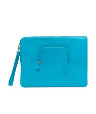 PIQUADRO CAMPIONARIO - CRAYON CRAYON Pochette &agrave; revers bleu - Sacs pour Femme - 2