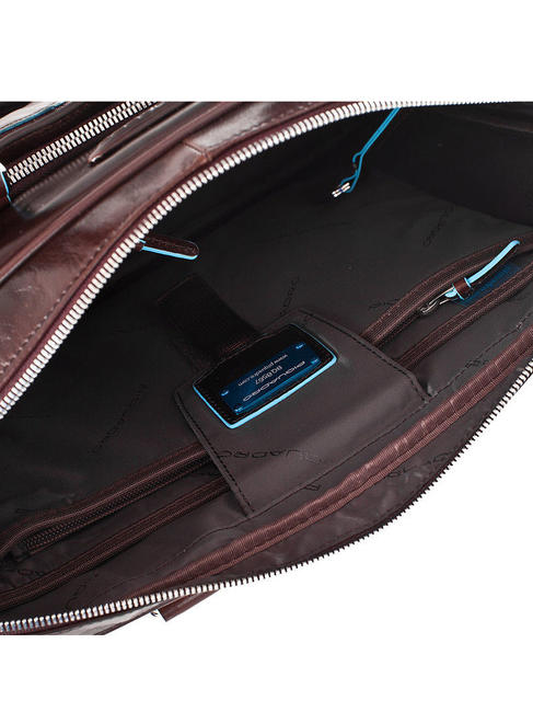 Dossier Ligne BLUE SQUARE, support PC 14 " ACAJOU - Porte Documents Travail