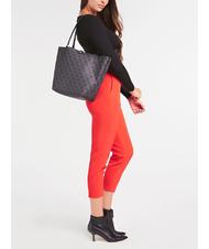 GUESS  ALBY TOGGLE 4G Shopping bag avec pochette CHARBON / NOIR - Sacs pour Femme - 5