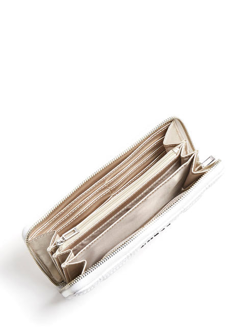  Portefeuille zipp&eacute; KAMINA L blanc - Portefeuilles Femme