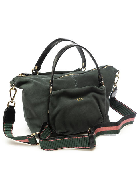 MOCACCINO Sac &agrave; main MOCACCINO, avec bandouli&egrave;re vert - Sacs pour Femme