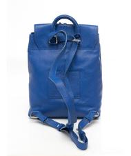 TOSCA BLU  BIANCOSPINO Sac &agrave; dos en cuir bleu &eacute;lectrique - Sacs pour Femme - 3