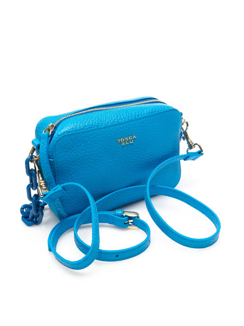  Sac &agrave; bandouli&egrave;re NINFEA Mini, en cuir bleu &eacute;lectrique - Sacs pour Femme