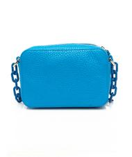 TOSCA BLU  Sac &agrave; bandouli&egrave;re NINFEA Mini, en cuir bleu &eacute;lectrique - Sacs pour Femme - 3