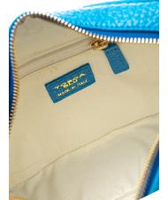 TOSCA BLU  Sac &agrave; bandouli&egrave;re NINFEA Mini, en cuir bleu &eacute;lectrique - Sacs pour Femme - 5