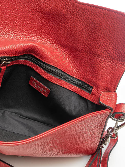  Sac &agrave; main TARTE TATIN, avec bandouli&egrave;re rouge fonc&eacute; - Sacs pour Femme