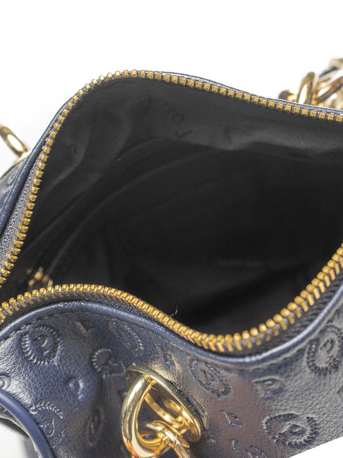  HERITAGE EMBOSSED Mini sac bowling avec bandouli&egrave;re bleu - Sacs pour Femme