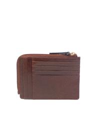 THE BRIDGE VACCHERECCIA Portefeuille avec zip MARRON - Portefeuilles Homme - 2
