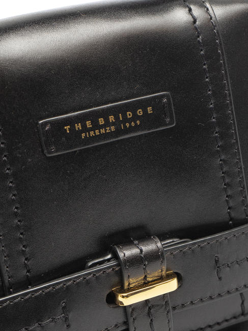 VIGNA  Sac &agrave; bandouli&egrave;re, en cuir black Gold - Sacs pour Femme