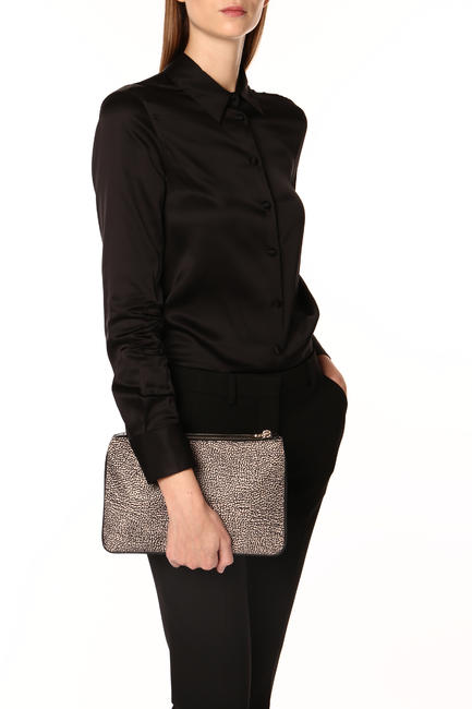 BORBONAIS Sac &agrave; bandouli&egrave;re, petit OP / NATUREL / NOIR - Sacs pour Femme