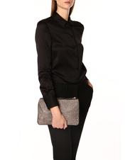 BORBONESE BORBONAIS Sac &agrave; bandouli&egrave;re, petit OP / NATUREL / NOIR - Sacs pour Femme - 5