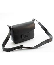 COCCINELLE Ambrine Soft Mini sac en bandouli&egrave;re en cuir Noir - Sacs pour Femme - 2