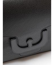 COCCINELLE Ambrine Soft Mini sac en bandouli&egrave;re en cuir Noir - Sacs pour Femme - 4