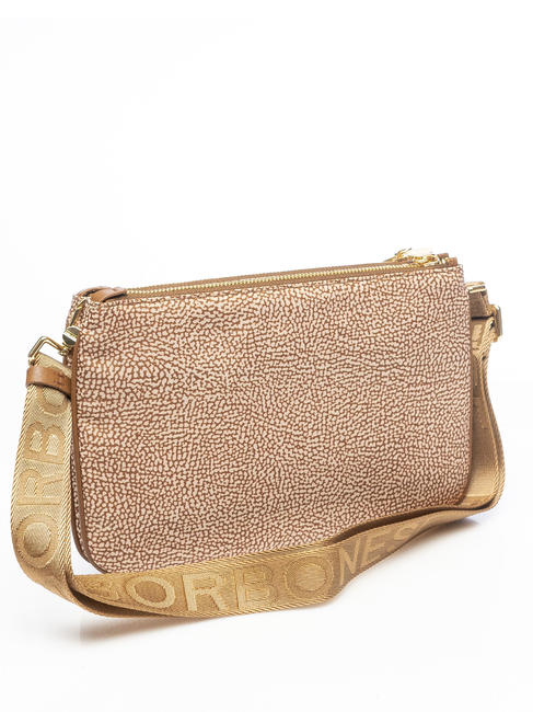 BORBONAIS Sac à bandoulière, petit mer Beiger - Sacs pour Femme