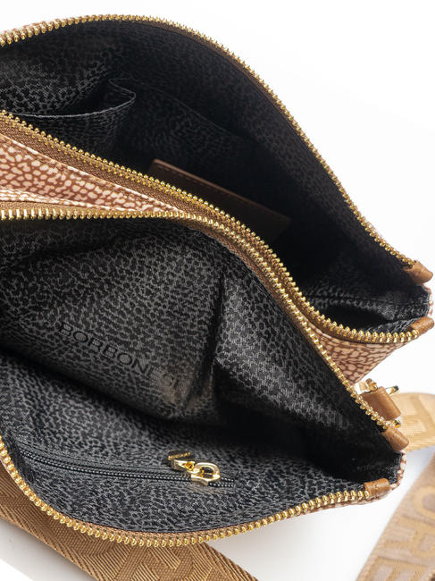 BORBONAIS Sac à bandoulière, petit mer Beiger - Sacs pour Femme