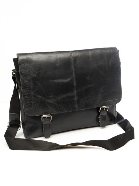 NORFOLK Messager en cuir Noir - Porte Documents Travail
