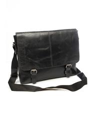 BEVERLY HILLS POLO CLUB NORFOLK Messager en cuir Noir - Porte Documents Travail - 2