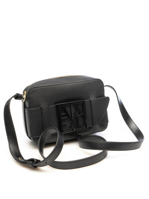 A|X BUCKLE Sac d'épaule Noir - Sacs pour Femme