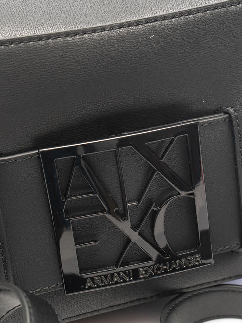 A|X BUCKLE Sac d'épaule Noir - Sacs pour Femme