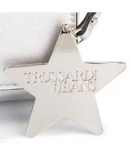 TRUSSARDI T-EASY STAR Mini sac &agrave; bandouli&egrave;re T-EASY STAR ARGENT - Sacs pour Femme - 5