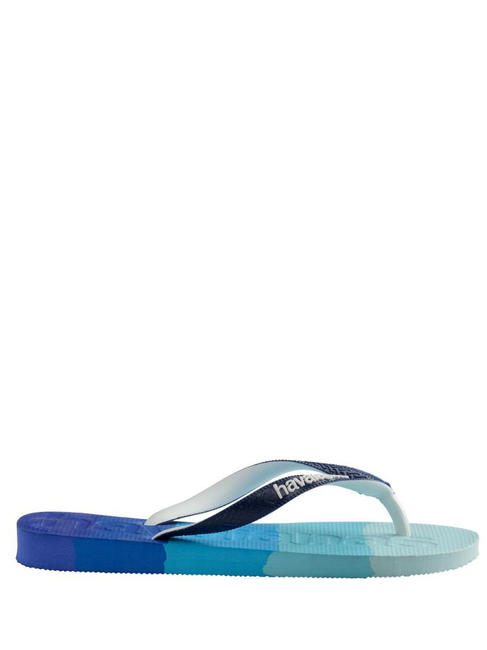 TOP LOGOMANIA Tongs bleu - Chaussures unisexe