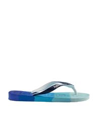 HAVAIANAS TOP LOGOMANIA Tongs bleu - Chaussures unisexe - 2