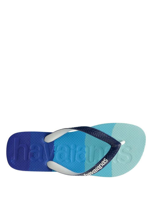 TOP LOGOMANIA Tongs bleu - Chaussures unisexe