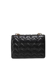 LOVE MOSCHINO HEART QUILTED Sac convertible Noir - Sacs pour Femme - 3