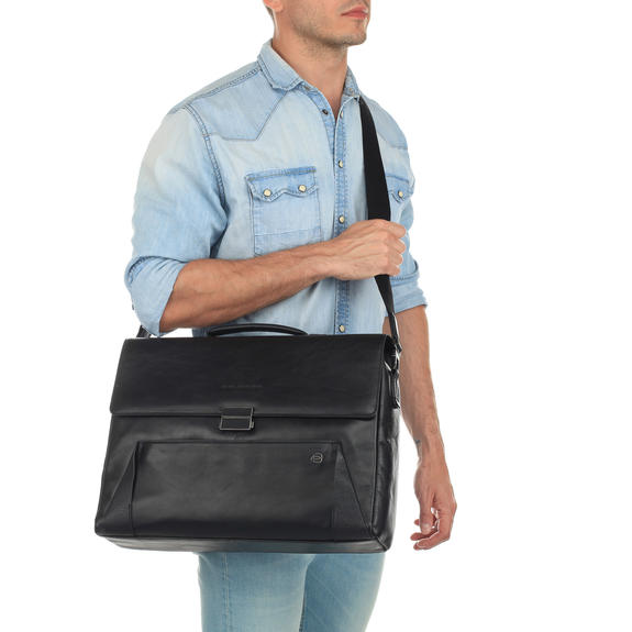 CAMPIONARIO - PAN Mallette PAN PC 15 " Noir - Porte Documents Travail