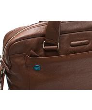 PIQUADRO Dossier Ligne BLUE SQUARE OUT, support PC 14 " CUIR - Porte Documents Travail - 3