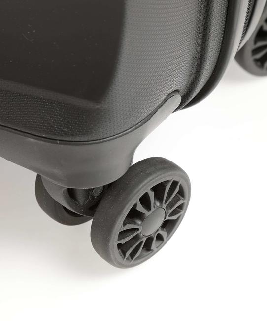BON AIR DLX Chariot &agrave; bagages &agrave; main NOIR - Valises cabine