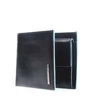 PIQUADRO Portefeuille CARRE BLEU Noir - Portefeuilles Homme - 2