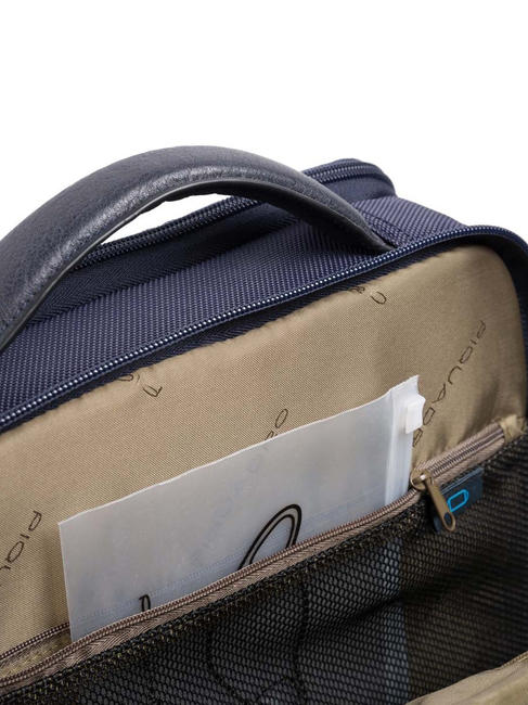 BRIEF 2 sac à dos pour ordinateur portable et support ipad en tissu recyclé bleu - Sacs à dos pour ordinateur portable