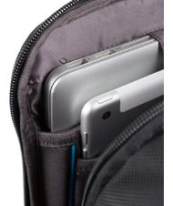 PIQUADRO BRIEF 2 sac à dos pour ordinateur portable et support ipad en tissu recyclé Noir - Sacs à dos pour ordinateur portable - 6