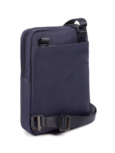 BRIEF 2 sac ipad en tissu recycl&eacute; bleu - Sacs en Bandouli&egrave;res pour Homme