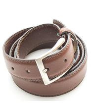 TIMBERLAND Ceinture CLASSIC, en cuir grain&eacute; COGNAC - Ceintures - 3