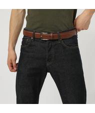 TIMBERLAND Ceinture CLASSIC, en cuir grain&eacute; COGNAC - Ceintures - 5